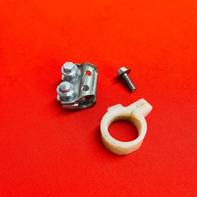 CRF150R FRONT BRAKE LINE GUIDE HOSE CLAMP GENUINE OEM HONDA CRF 150 R RB (07-24) - Image 1 of 4