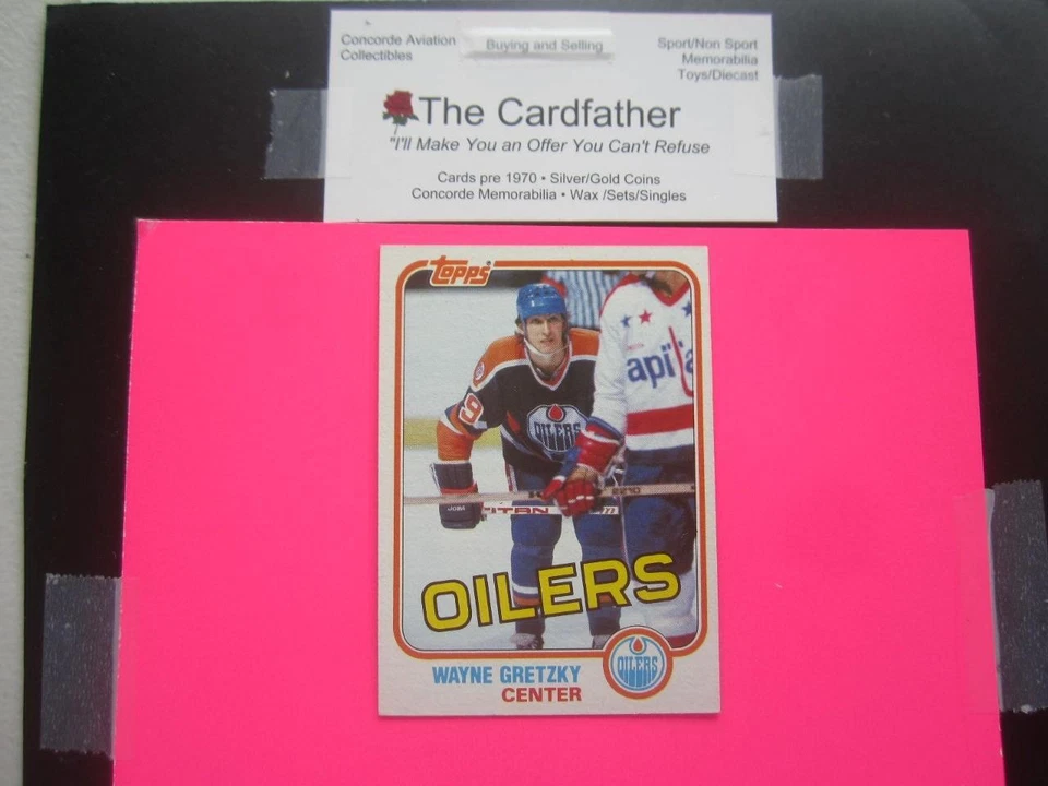 1981 TOPPS HOCKEY THE GREAT ONE WAYNE GRETZKY OILERS #16 CENTER NM/MT LOOK & SEE - Image 1 of 1