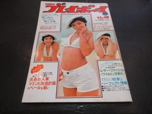 Showa Weekly Playboy Magazine “Nana Okada” Special Pin-up Issue – Japanese - Picture 1 of 10