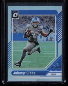 2024 Donruss Optic #64 Jahmyr Gibbs Holo - Picture 1 of 2