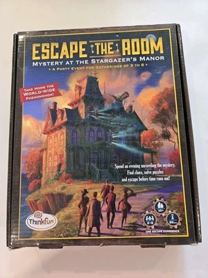 Escape The Room Mystery at Stargazers Manor, Escape Room Exper. NEW *open box - Image 1 of 2
