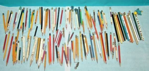 VINTAGE ADVERTISING AND NOT PENCIL LOT--K-54 - Picture 1 of 8