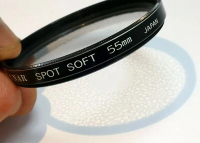 Rokunar  55mm Lens Filter SOFT Center Sharp Diffuser round boke for portraiture - Image 1 of 4
