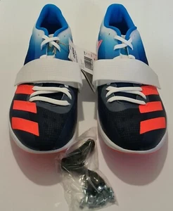 Adidas Adizero TJ/PV GY0899 Entrenadores de Atletismo Zapatos Azul Talla UK 11 - Imagen 1 de 13