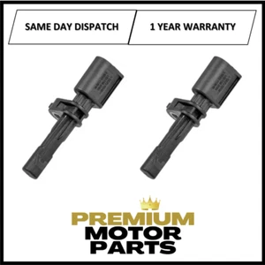 ABS WHEEL SPEED SENSOR REAR LEFT & RIGHT FOR VW GOLF MK7 CADDY MK3 2K0927807 SET - Picture 1 of 4