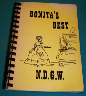 Bonita Parlor #10 Native Daughters of the Golden West Cookbook Redwood City CA - Image 1 of 4