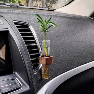 Mini Car Interior Air Vent Mount Decoration Holder Accessories For Flower Vase - Picture 1 of 11