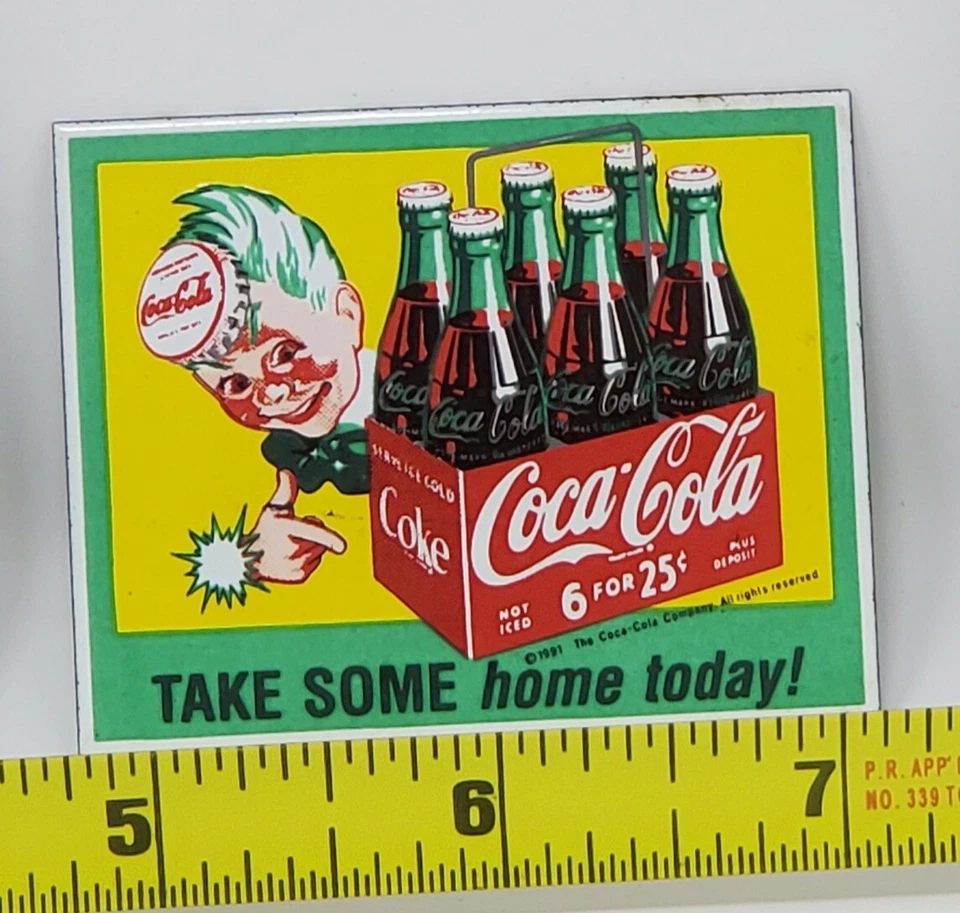 Coca-Cola Magnet Metal Sprite Boy Take Some Home Today - Image 1 of 1