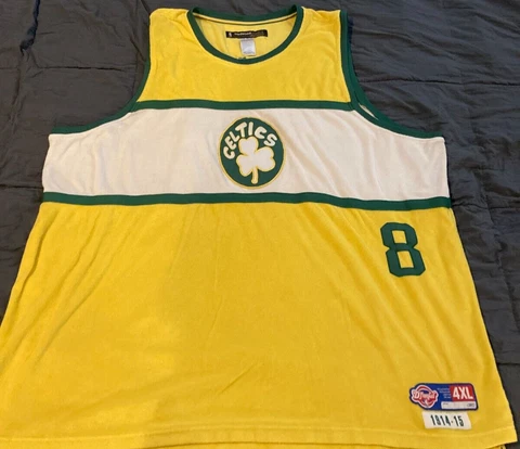 VTG ~Authentic Reebok D’funkd WALKER #8 Boston Celtics Throwback Jersey~SZ 4XL Cover