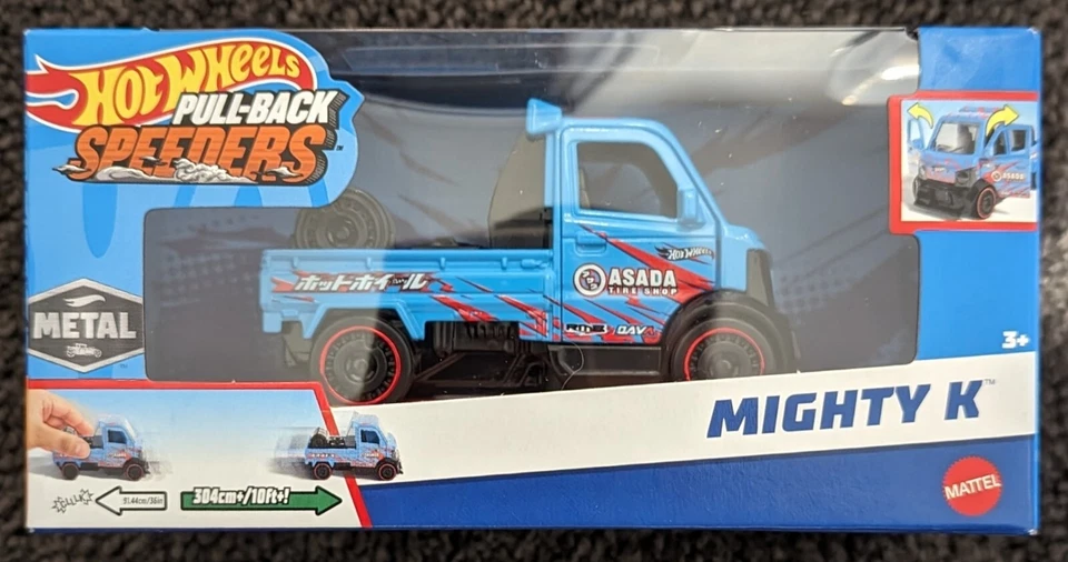 Hot Wheels Pull-Back Speeders - Mighty K - Изображение 1 из 1