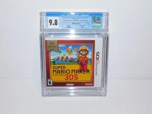 Super Mario Maker 3DS CGC Graded 9.8 A++ - 2019 Nintendo Selects (S# 1022272003) - Picture 1 of 6