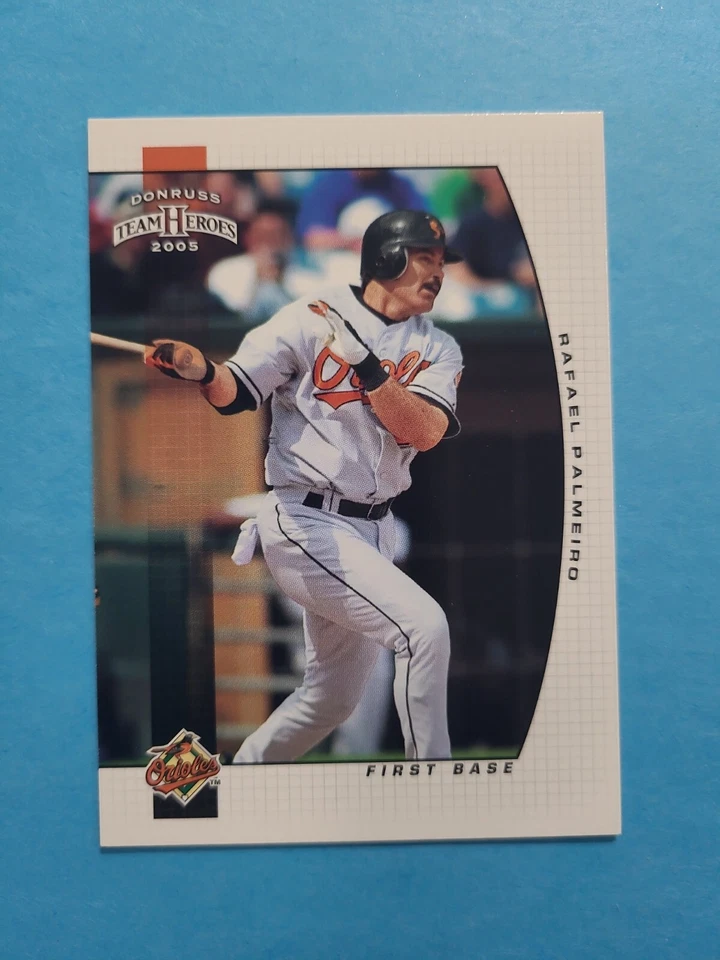RAFAEL PALMEIRO 2005 DONRUSS TEAM HEROES BASEBALL CARD # 49 G1009 - Image 1 of 1