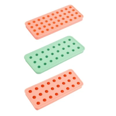 Round Shaped Ice Cube Trays Ice Cube Makers Reusable Ice Cube Tools for Kitchen - Image 1 of 4