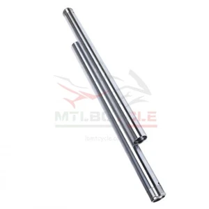 2xFront Stanchion Fork Inner Tubes For Suzuki RG250 1986-1987 51110-40A00 35x599 - Picture 1 of 3