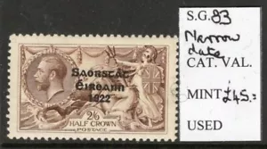 Irlanda 1925 Bradbury Wilkinson 2sh6d fecha estrecha como nuevo (2025/03/02#07) - Imagen 1 de 2