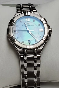Lady's Maurice Lacroix "Aikon" Mother of Pearl & Diamond Watch - Picture 1 of 9