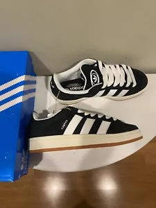 Size 6.5 Women’s - adidas Campus 00s Black White Gum - Picture 1 of 5