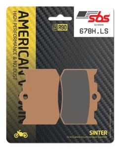 SBS 678H.LS Sintered Rear Brake Pad For Indian Chief 2001-2008 - Picture 1 of 5