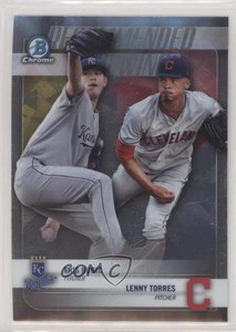 2018 Bowman Draft Recommended Viewing Lenny Torres Jr Kris Bubic #RV-BT