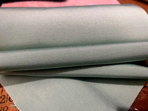 vintage petersham cotton silk 6.25" grosgrain ribbon trim 38"pc USA aqua - Picture 1 of 5