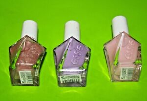 Essie Gel Couture Nail Polish .46 oz #44 ;#180 & #610  Lot Of 3 Unsealed /New