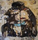 Members Only X Rugrats Nickelodeon Jacket Coat All Over Print Aop Youth's Xl