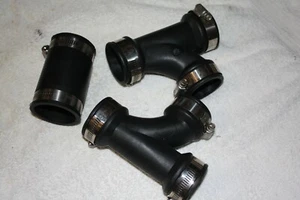 3 x 1.5" GOMA FLEXI ACCESORIOS DE TUBERÍA KOI ESTANQUE FILTRO PECES PLOMERÍA (5) - Imagen 1 de 1