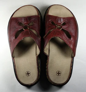 Sandalias de cuero Dr. Martens vintage raras con nudo de moño talla US 6 - Imagen 1 de 7