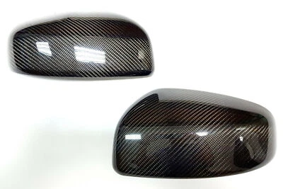 CUBIERTAS DE ESPEJO TAPA CUBIERTA SUPERPUESTA PARA NISSAN 370Z Z34 09~20 FIBRA DE CARBONO VISTA LATERAL Foto 1 de 4