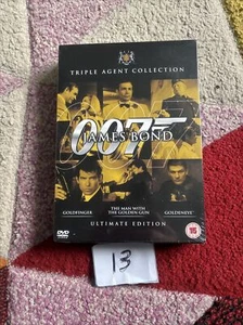 James Bond 007 Gold Triple Collection Dvd New Sealed - Picture 1 of 2
