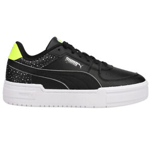 Puma Ca Pro Arctic Stars Perforated Platform  Youth Girls Black Sneakers Casual