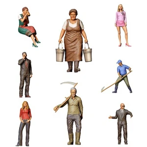 Figuras 1:43 (4,3cm) Miniaturas sin pintar 1/43 Diorama Modelismo Impresión 3D Parte 2 - Imagen 1 de 286