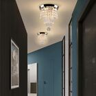 Modern LED Flush Mount Ceiling Light Crystal Chandelier for Bedroom Living Room