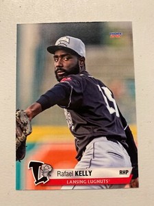 2021 Rafael Kelly Card Lansing Lugnuts Team Card