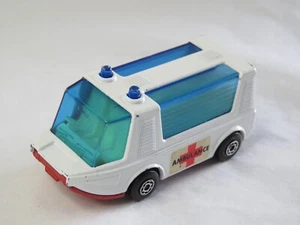 De colección 1972 Lesney Matchbox Superfast #46 Stretch Fetcha-Ambulancia-Hecho en Inglaterra - Imagen 1 de 9