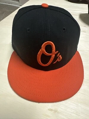 Baltimore Orioles New Era Home Authentic 59FIFTY Fitted Hat USA - Image 1 of 4