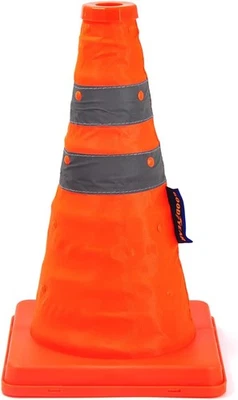 Goodyear 12" Collapsible Reflective Safety Cone, Orange, for Parking Use - Image 1 of 4