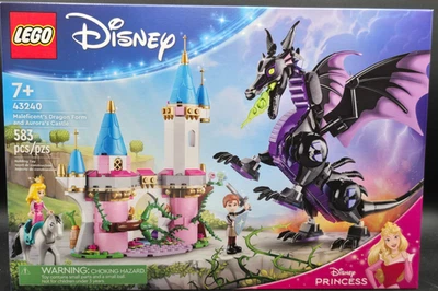 LEGO Disney Maléfica’s Dragon Form & Aurora’s Castle Set 43240 - Nuevo/Sellado Foto 1 de 2