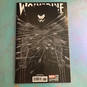 WOLVERINE #8 (LGY#400) VARIANTE DANIEL WARREN JOHNSON MARVEL 2025 CASI NUEVO SEGUNDA IMPRESIÓN - Imagen 1 de 2
