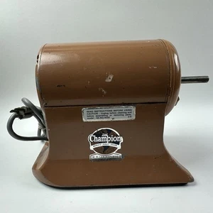 CHAMPION Juicer Body Base Motor Only Brown Tested Working - Picture 1 of 10