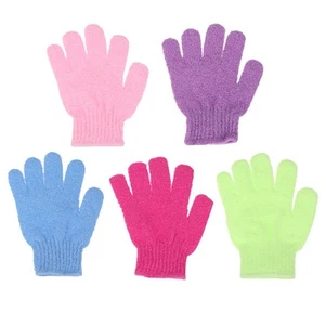 30 Pcs Exfoliating and Scrubbing Gloves Hand Loofah Body Wash Mitts - Picture 1 of 11