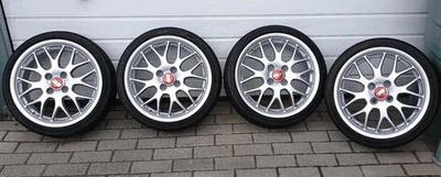 Original BBS RS 764 6,5x16 Zoll 4x100 mit 165/45 R16 Nankang - Bild 1 von 4