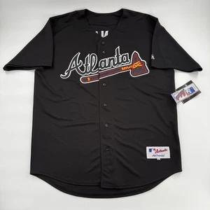 Atlanta Braves Jersey Mens 56 MLB Baseball Chipper Jones Majestic Authentic - Picture 1 of 9