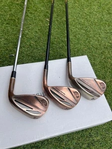 TaylorMade HI-TOE 3pcs Wedge Set 50°54°58° Flex-S200 Dynamic Gold/TOUR ISSUE - Picture 1 of 4