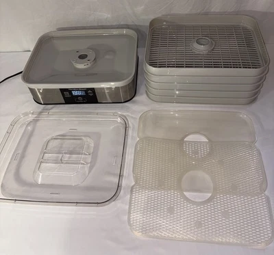 Desidratador de Alimentos Hamilton Beach 32100A - Cinza - Imagem 1 de 4