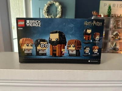 LEGO 40495 BRICKHEADZ Harry Potter Hermione Ron Hagrid Retirado REGALO DE NAVIDAD  Foto 1 de 4