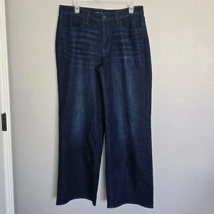 Old Navy Damen Wow Wide-Leg High Rise Blue Jeans / Größe 12 - Bild 1 von 12