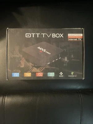 MXQ Pro 4K OTT TV BOX INTERNET TV Multimedia Gateway CPU 64 BIT, Quad Core,New! - Image 1 of 3