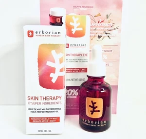 Erborian Skin Therapy Multi-Perfecting Night Oil Serum Full Size 1 fl oz / 30 mL - Picture 1 of 3