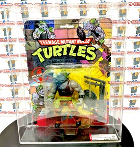 ROCKSTEADY Highest Graded FCF Fan Club Flyer TMNT 10-back AFA MOC 1988 Sealed - Picture 1 of 24